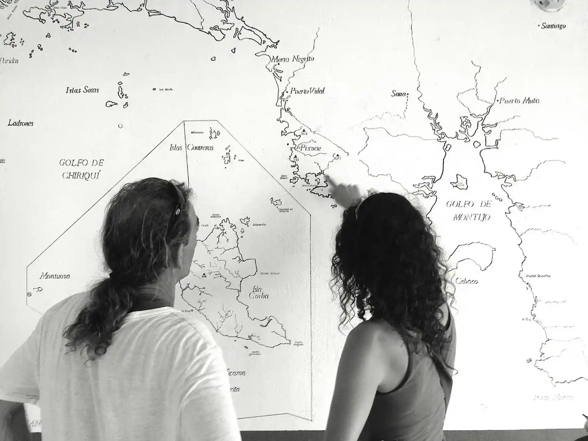 The beginning of the story