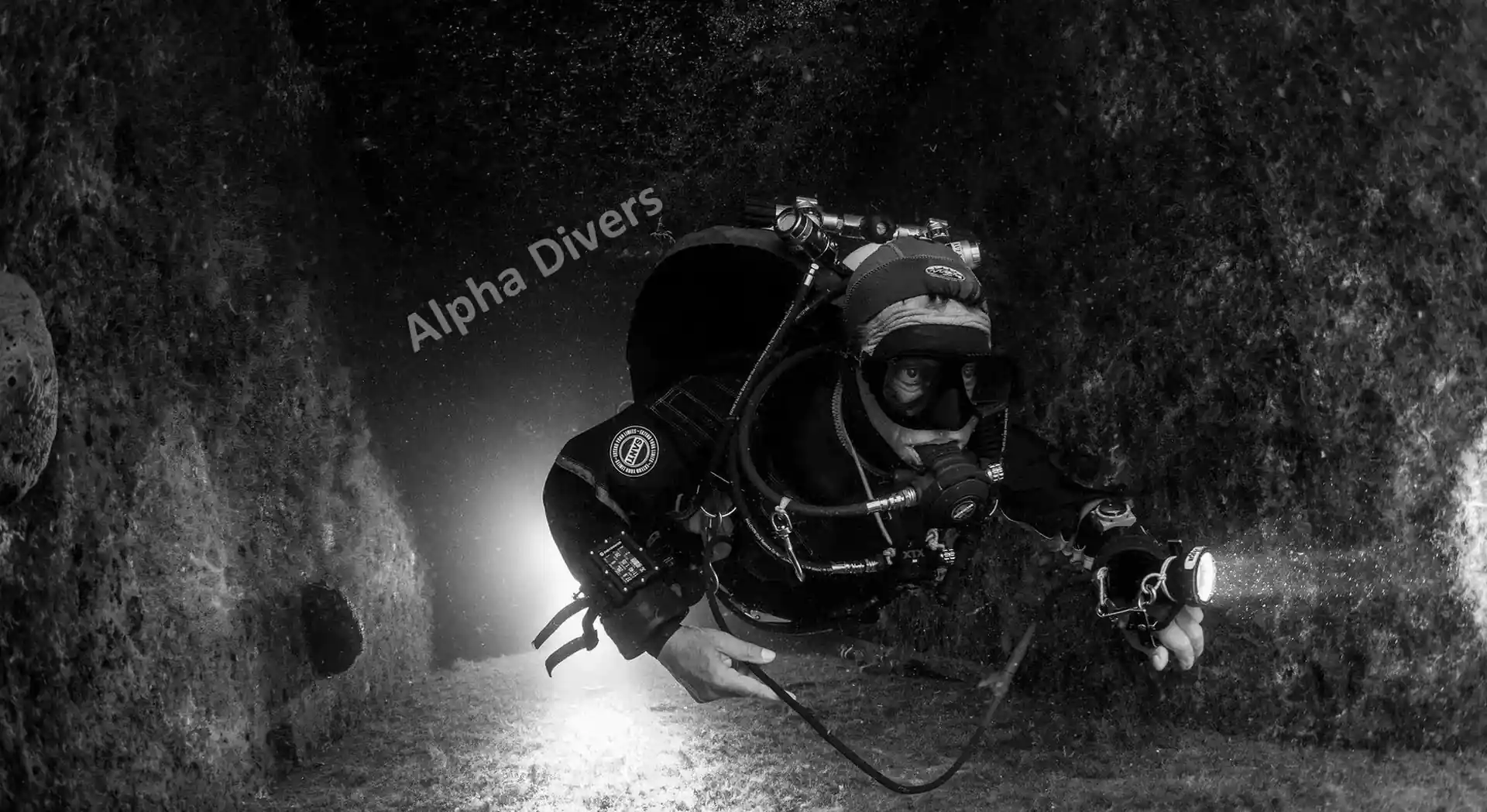 Penetration dive on the Zenobia