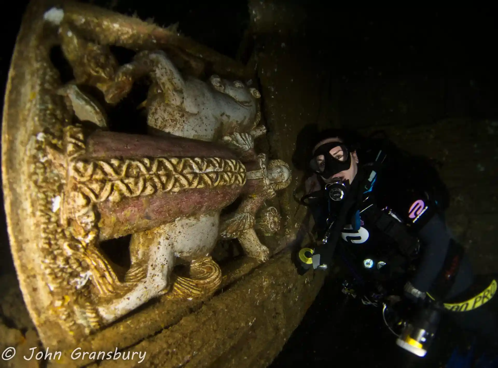 ダイビングサイトの写真