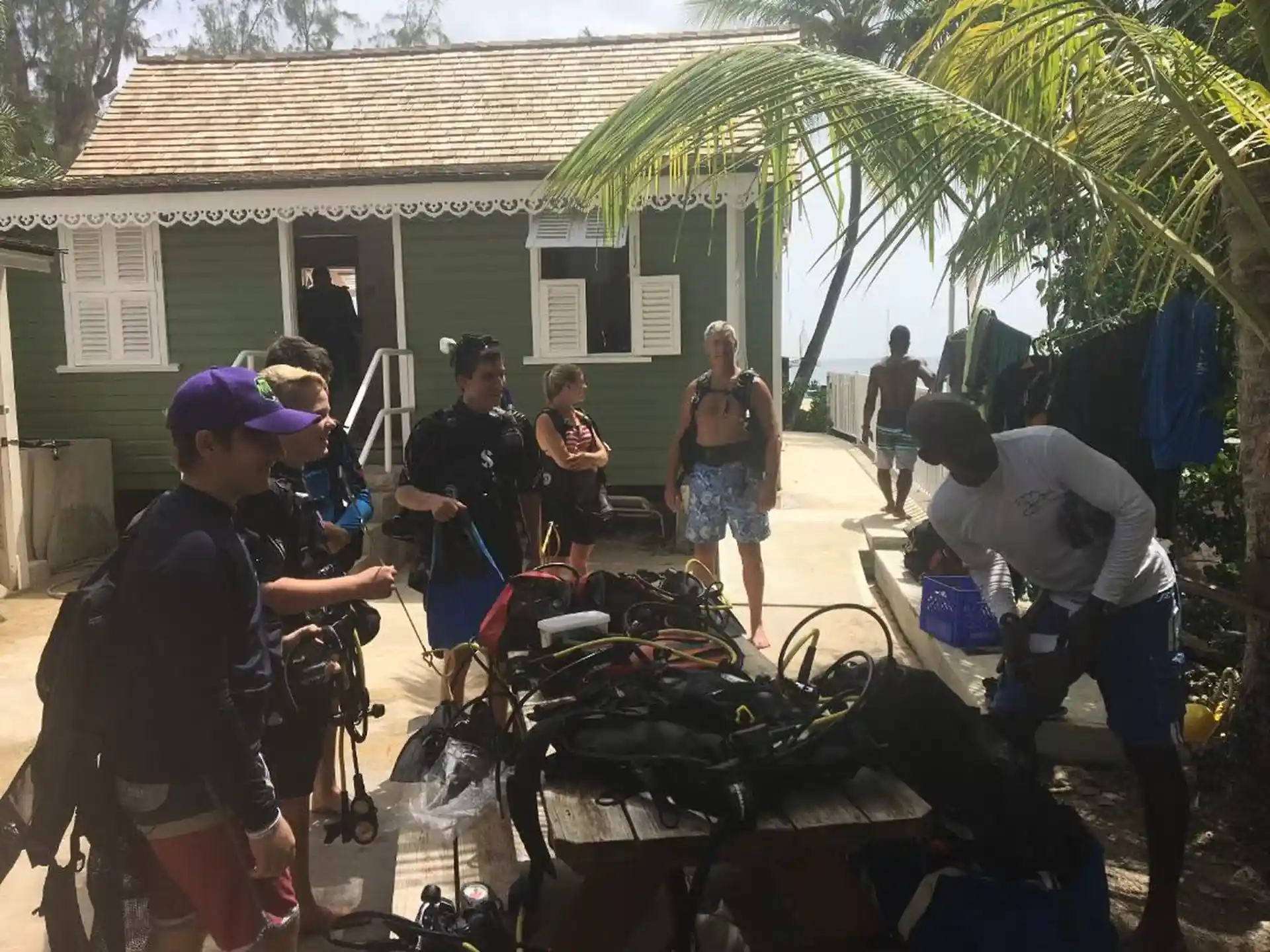 Dive shop photo