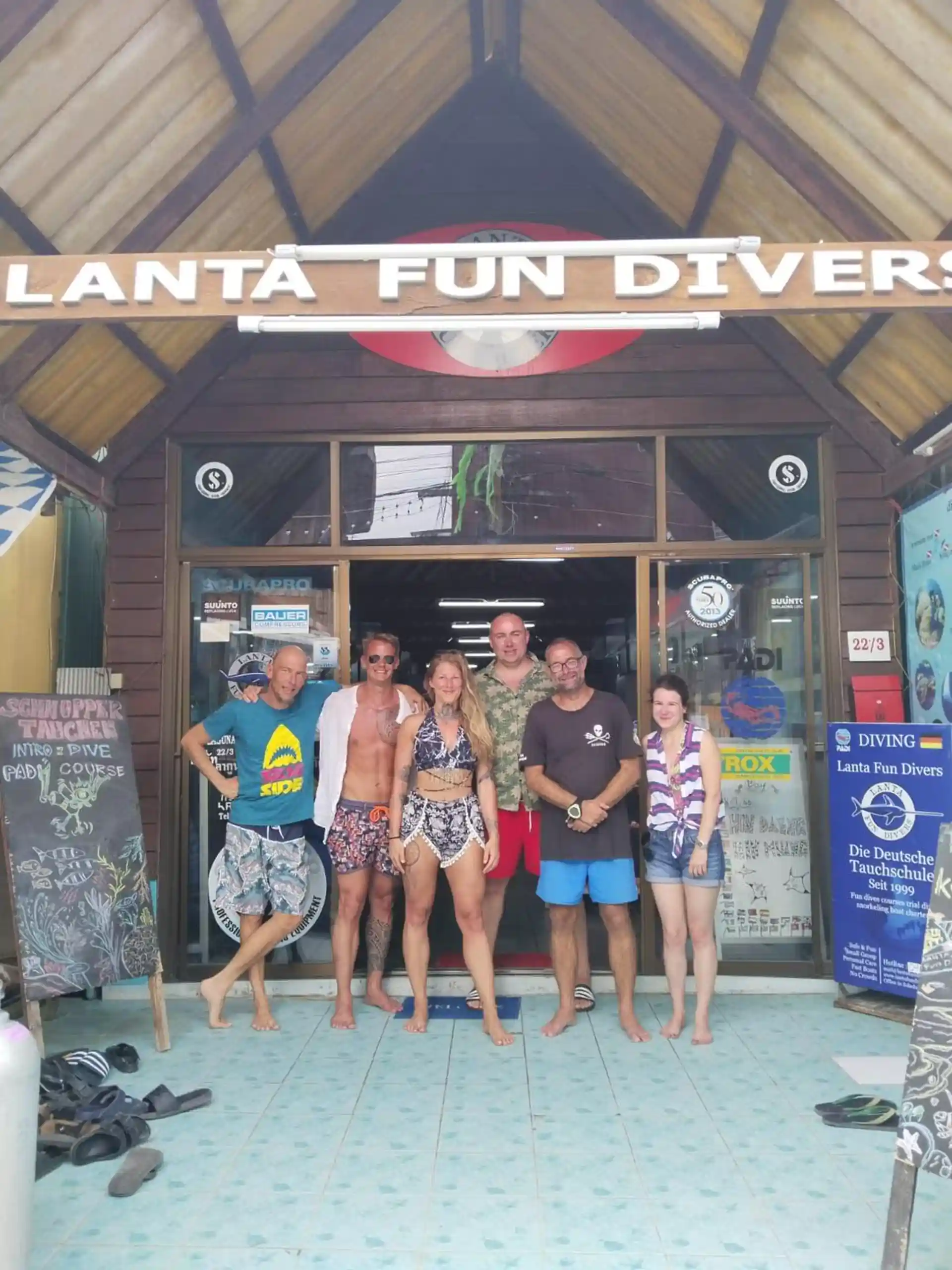 Dive shop photo