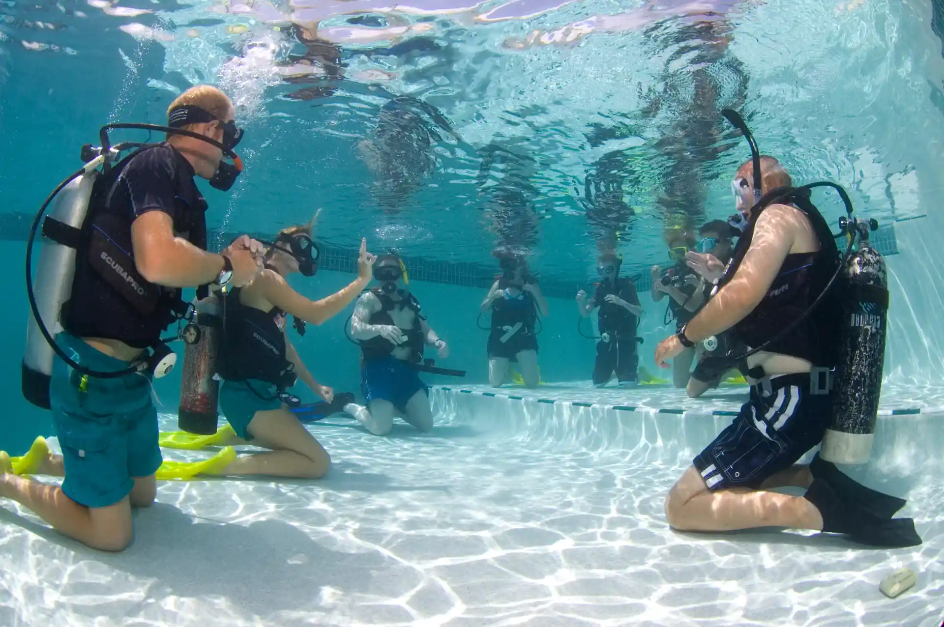 One of the best places in the world to try scuba diving for the first time.  Ocean Frontiers is a 5 Star Dive Center with 28 years of experience.