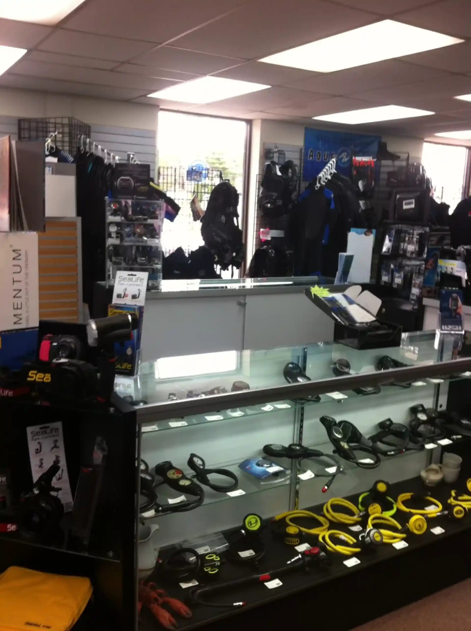 Dive shop photo