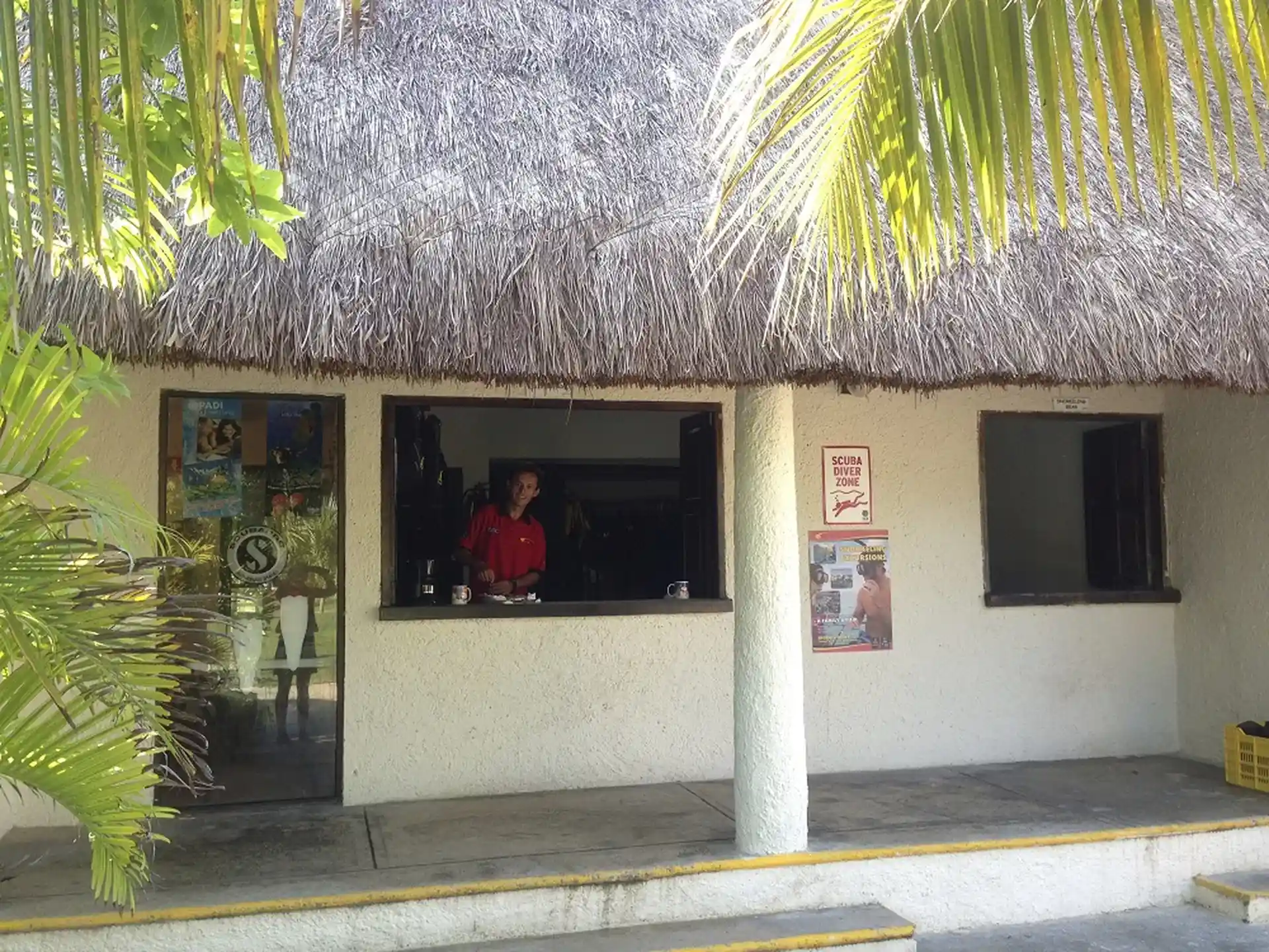 Photo du magasin de plongée