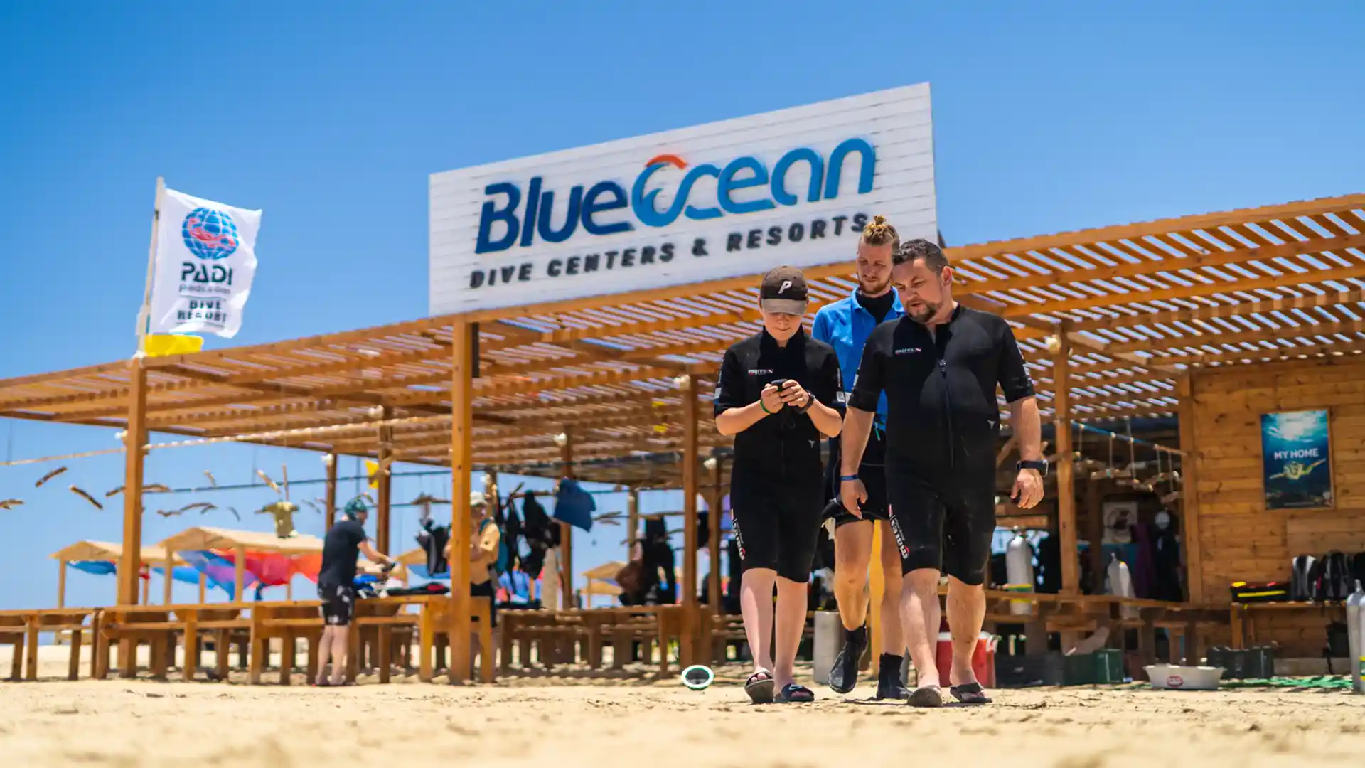 Dive shop photo