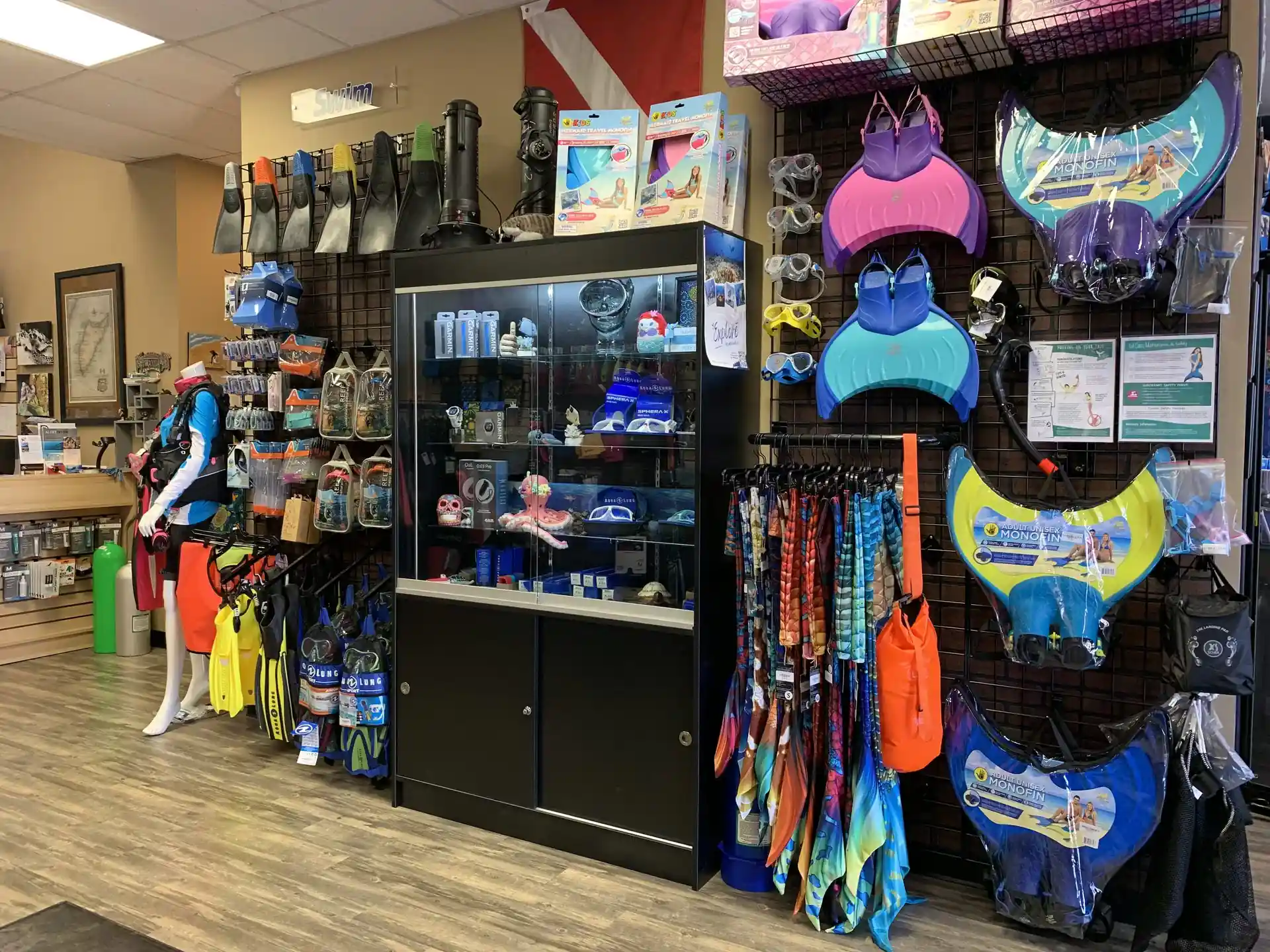 Dive shop photo