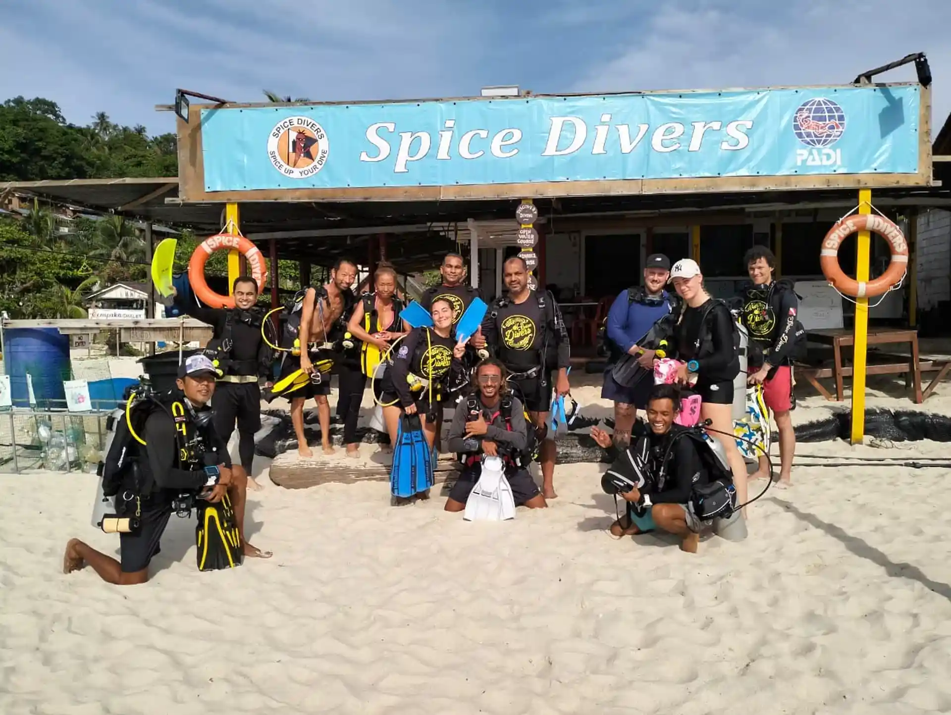 Dive shop photo