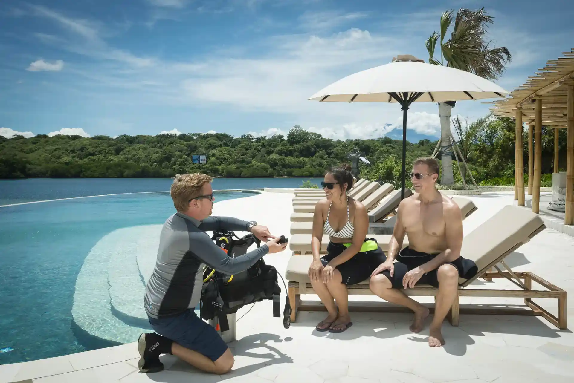 Briefing with Padi Instructor