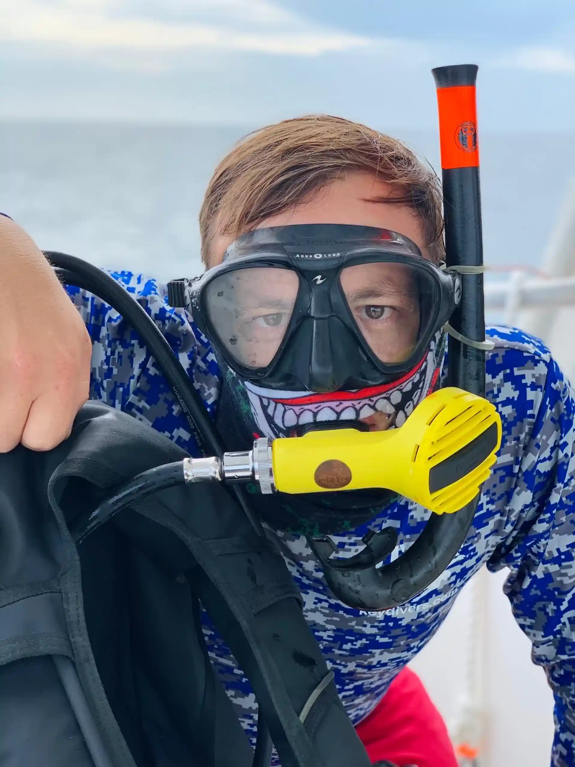 Our monthly club dives are the best—friends, fish, and saving the reef all in one day!