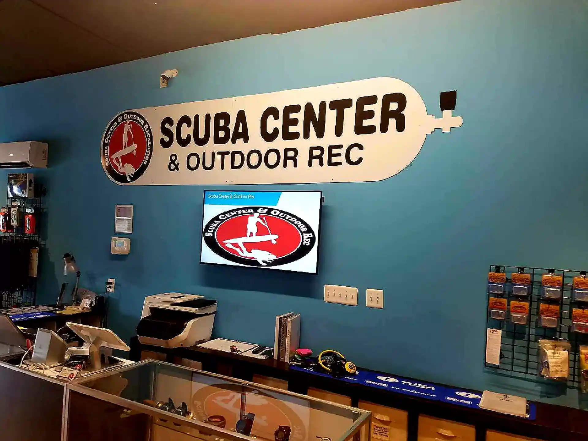 Dive shop photo