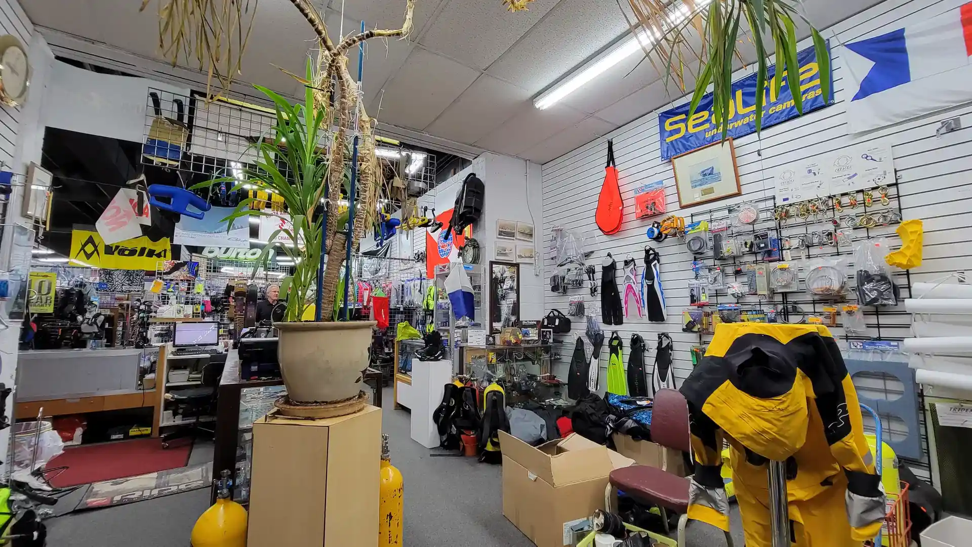 Dive shop photo
