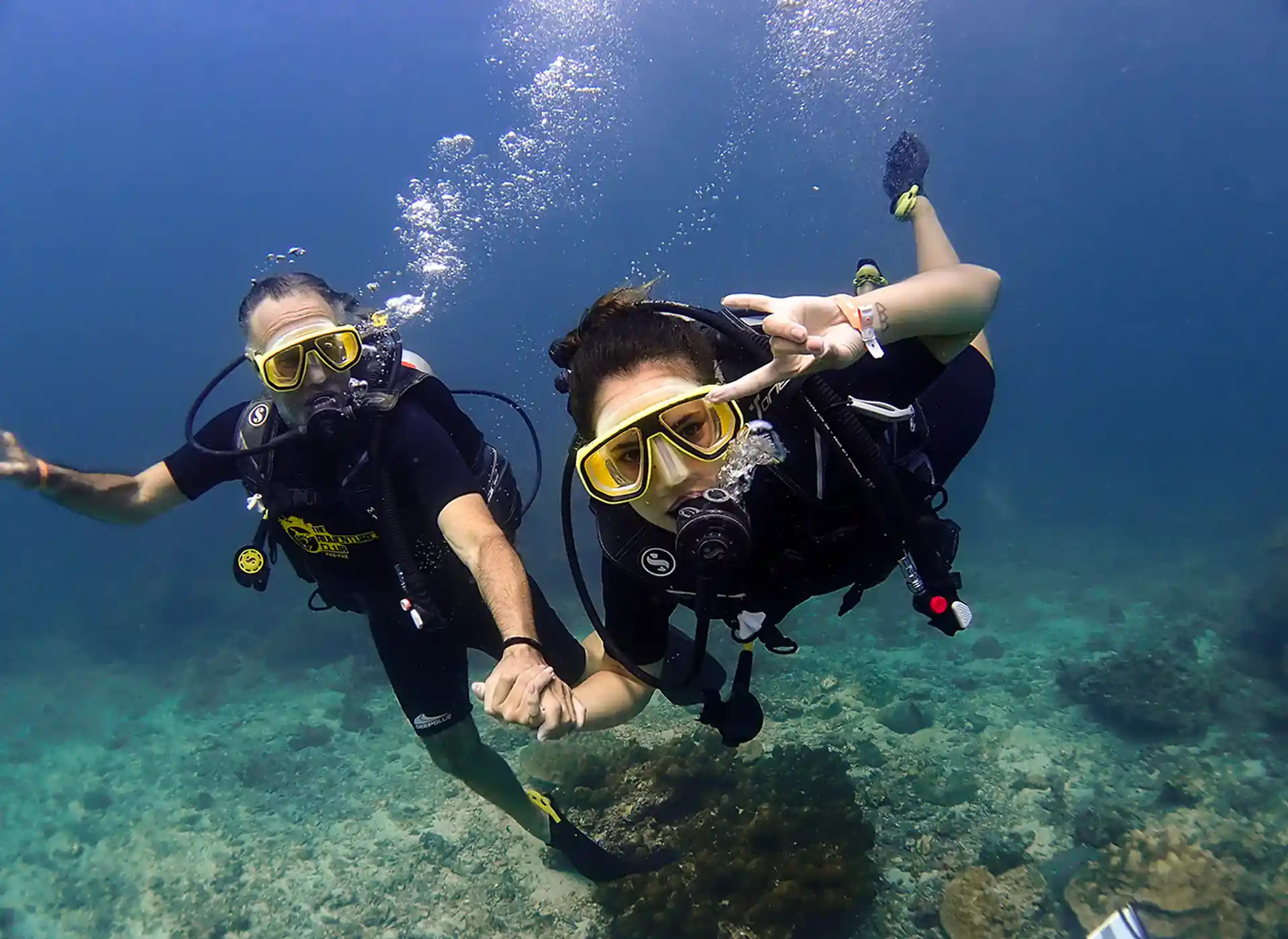 Unforgettable dive experiences await at the Phi Phi islands