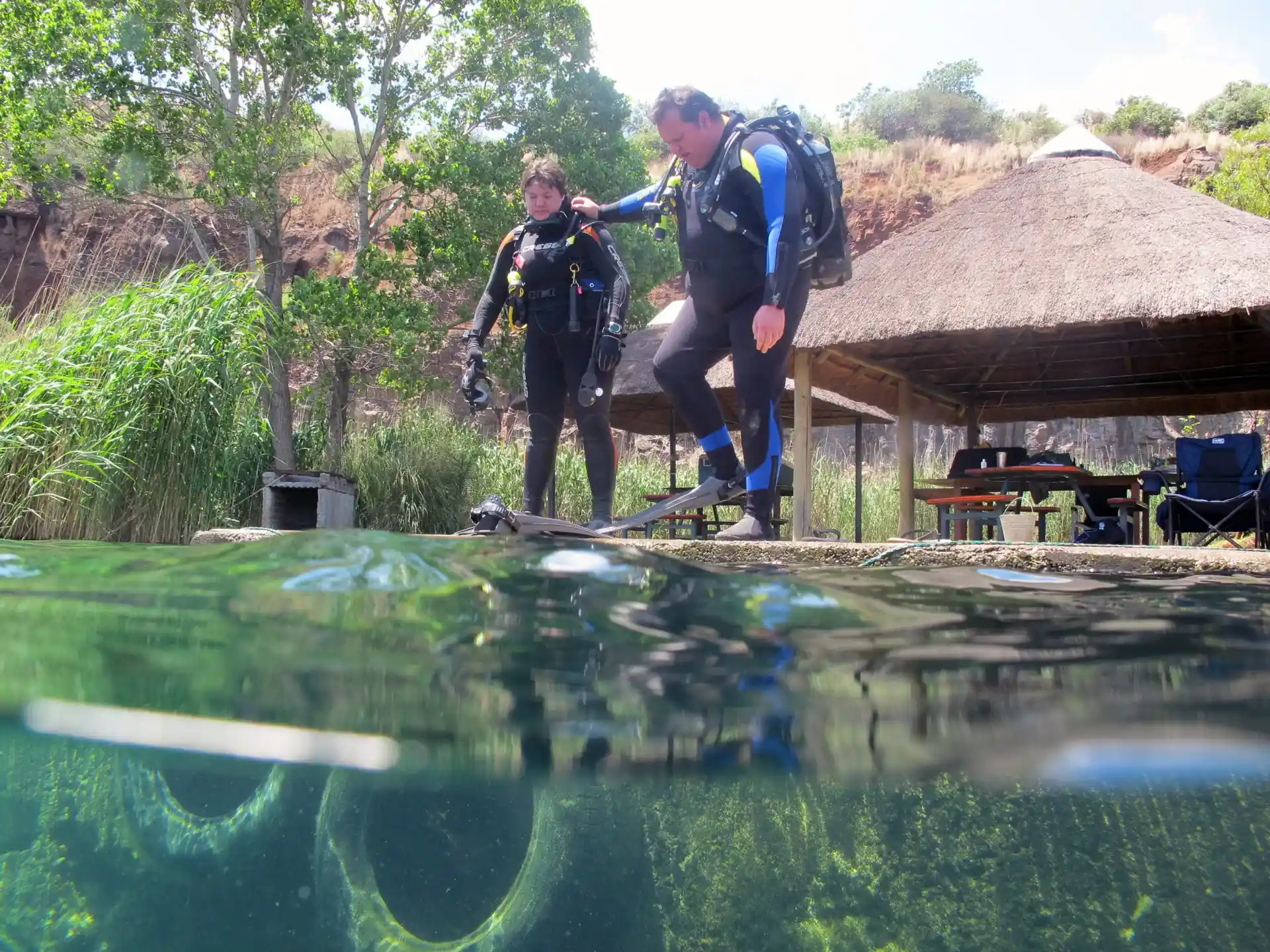 ダイビングサイトの写真