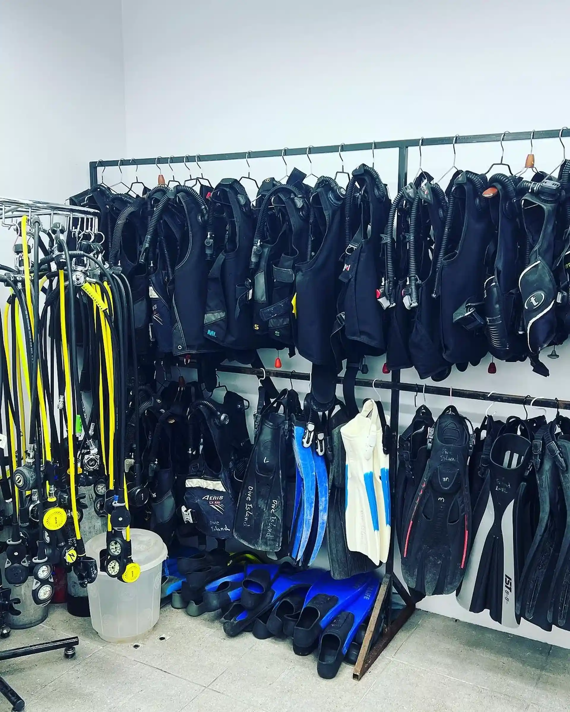 Photo du magasin de plongée