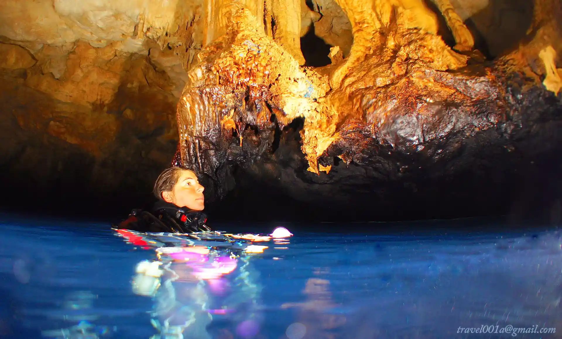 Diving in Curevas in Menorca: cap d'en font