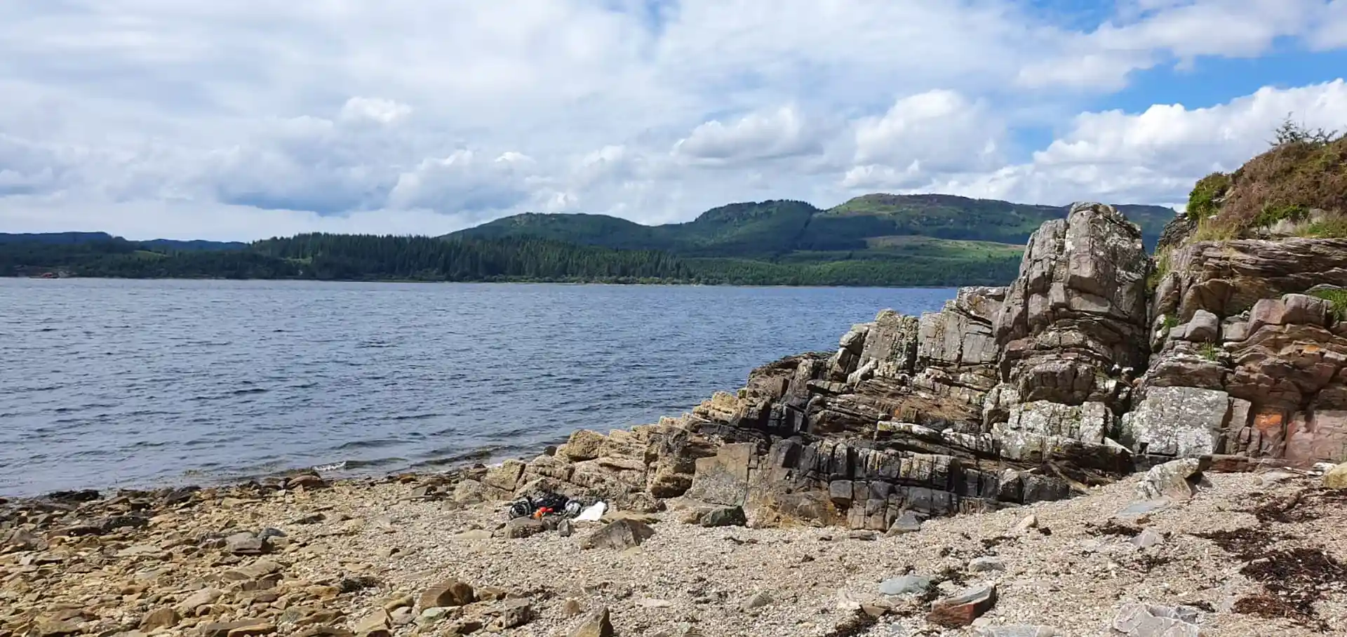 We get some beautiful days on the Scottish Lochs!