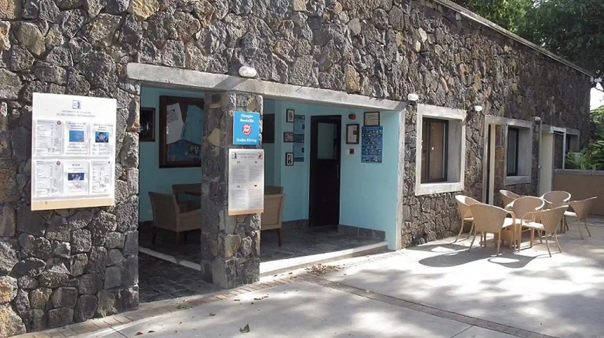 Dive shop photo