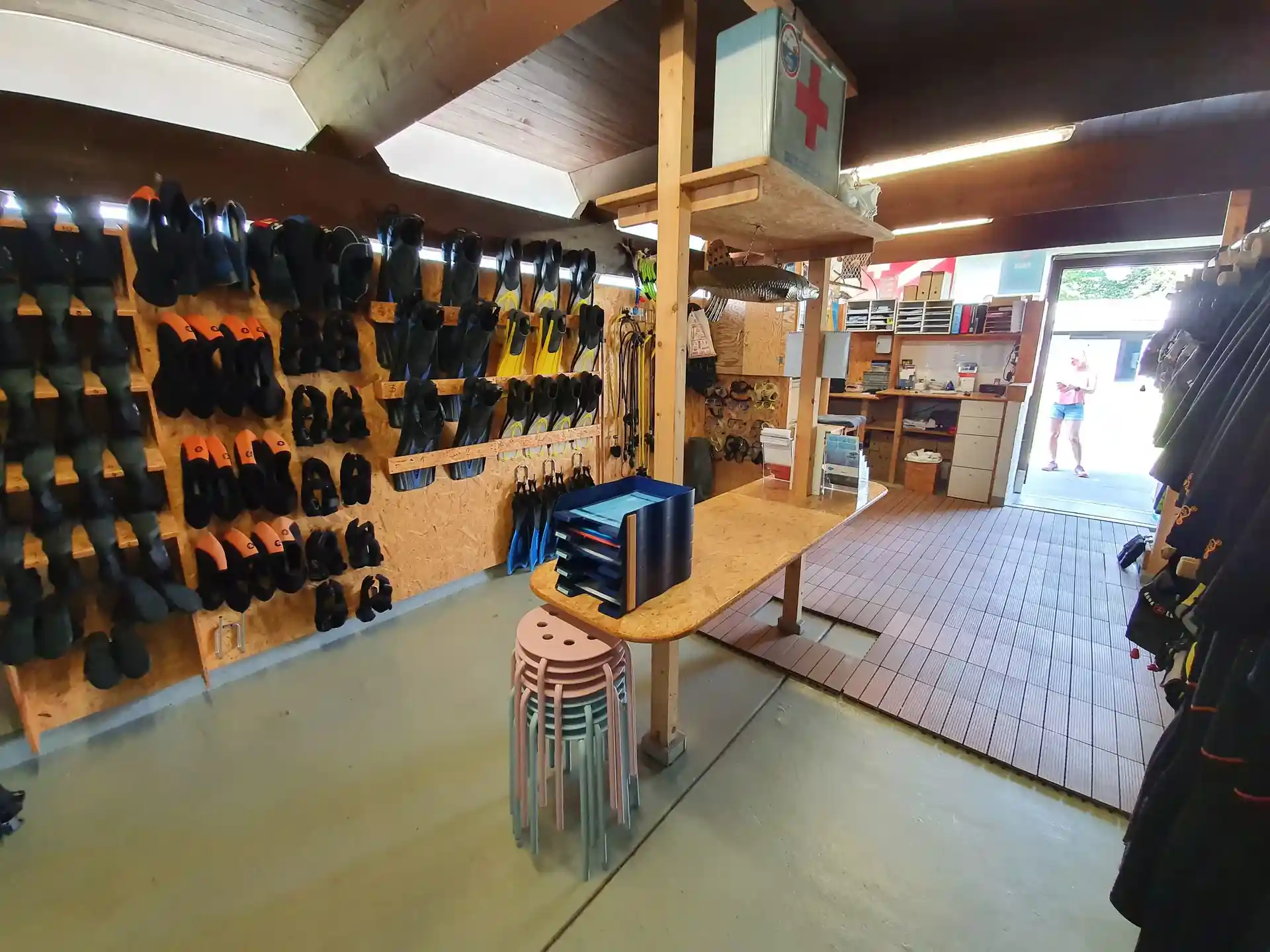 Dive shop photo