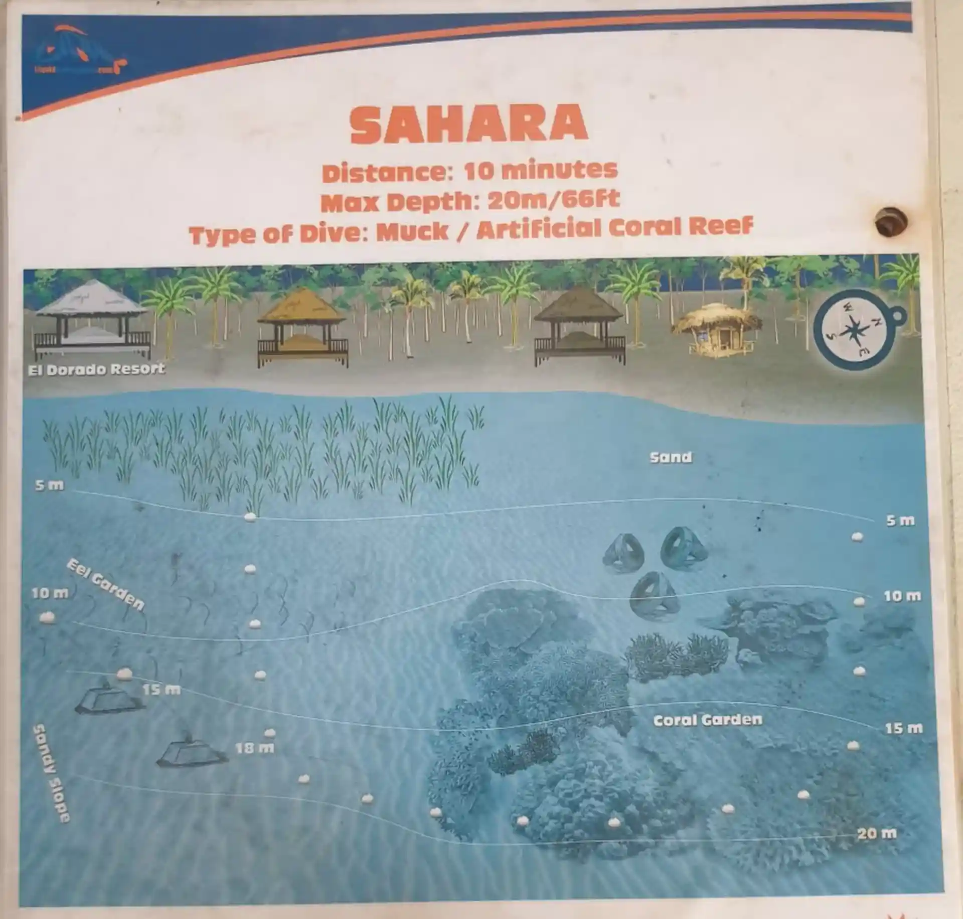 Photo du site de plongée