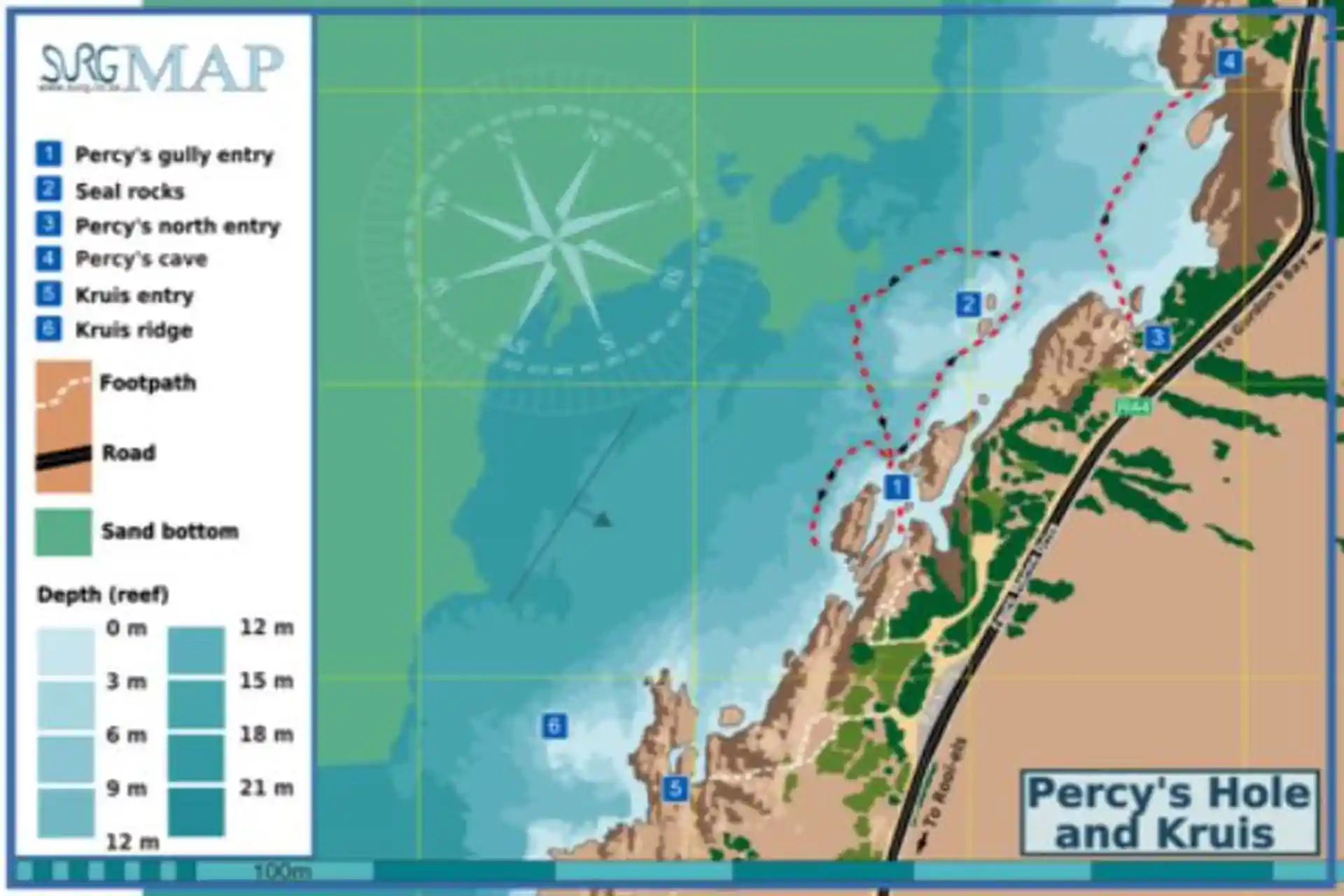 ダイビングサイトの写真