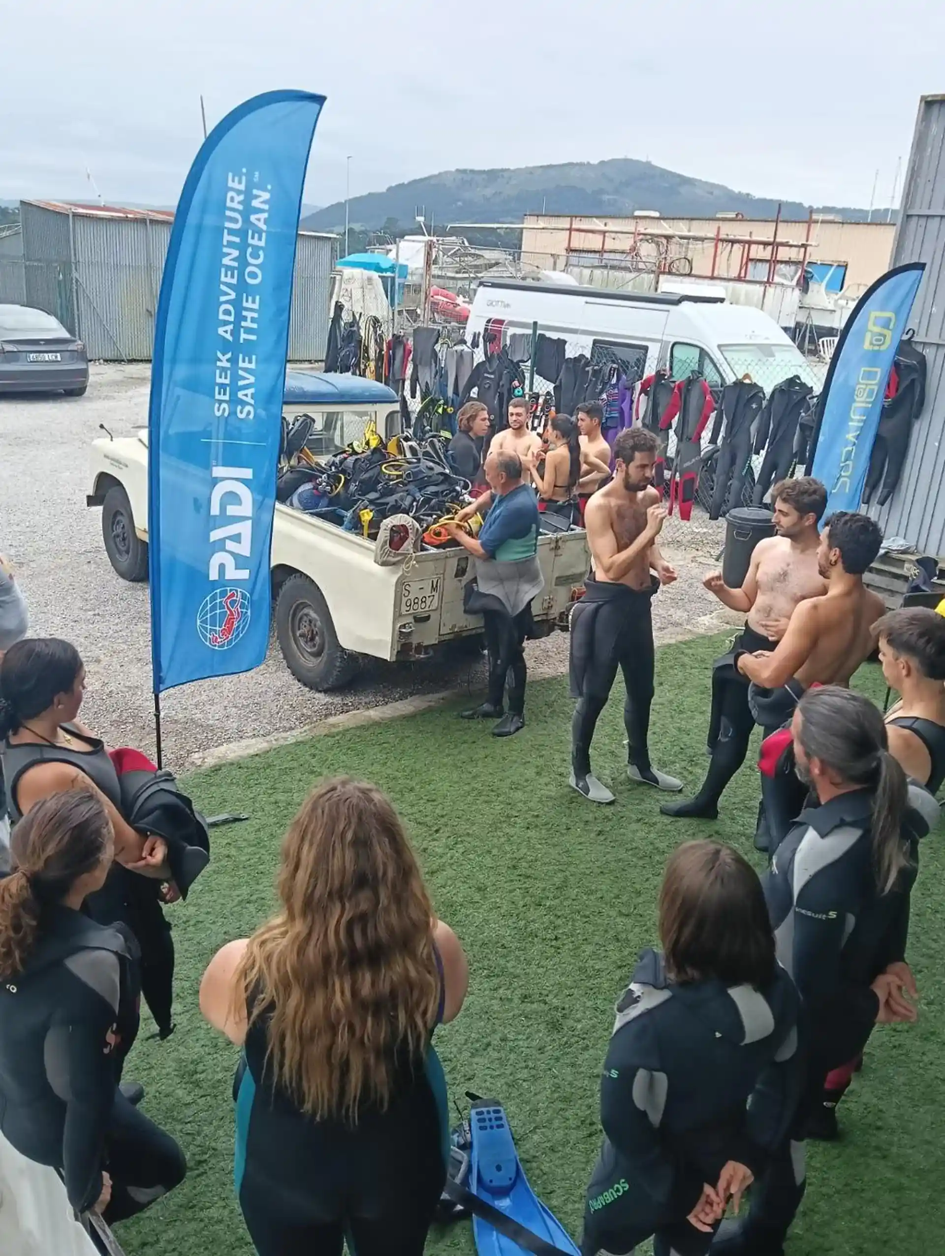 Foto de la tienda de buceo