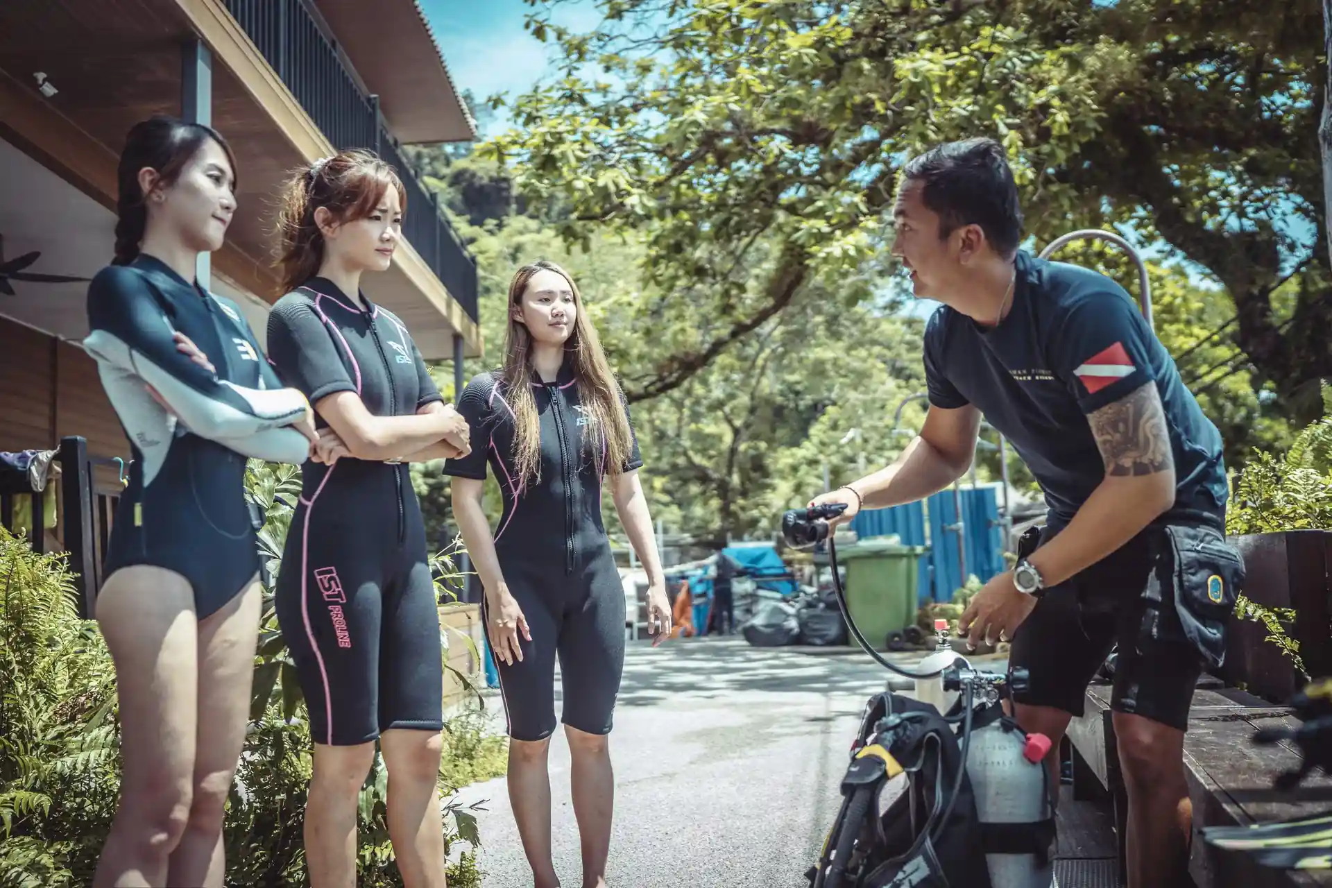 Dive shop photo