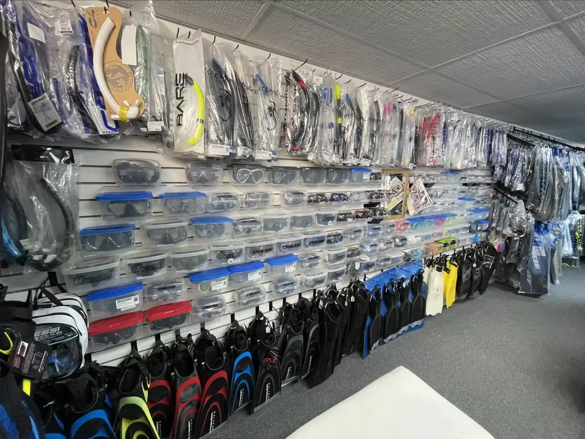 Dive shop photo