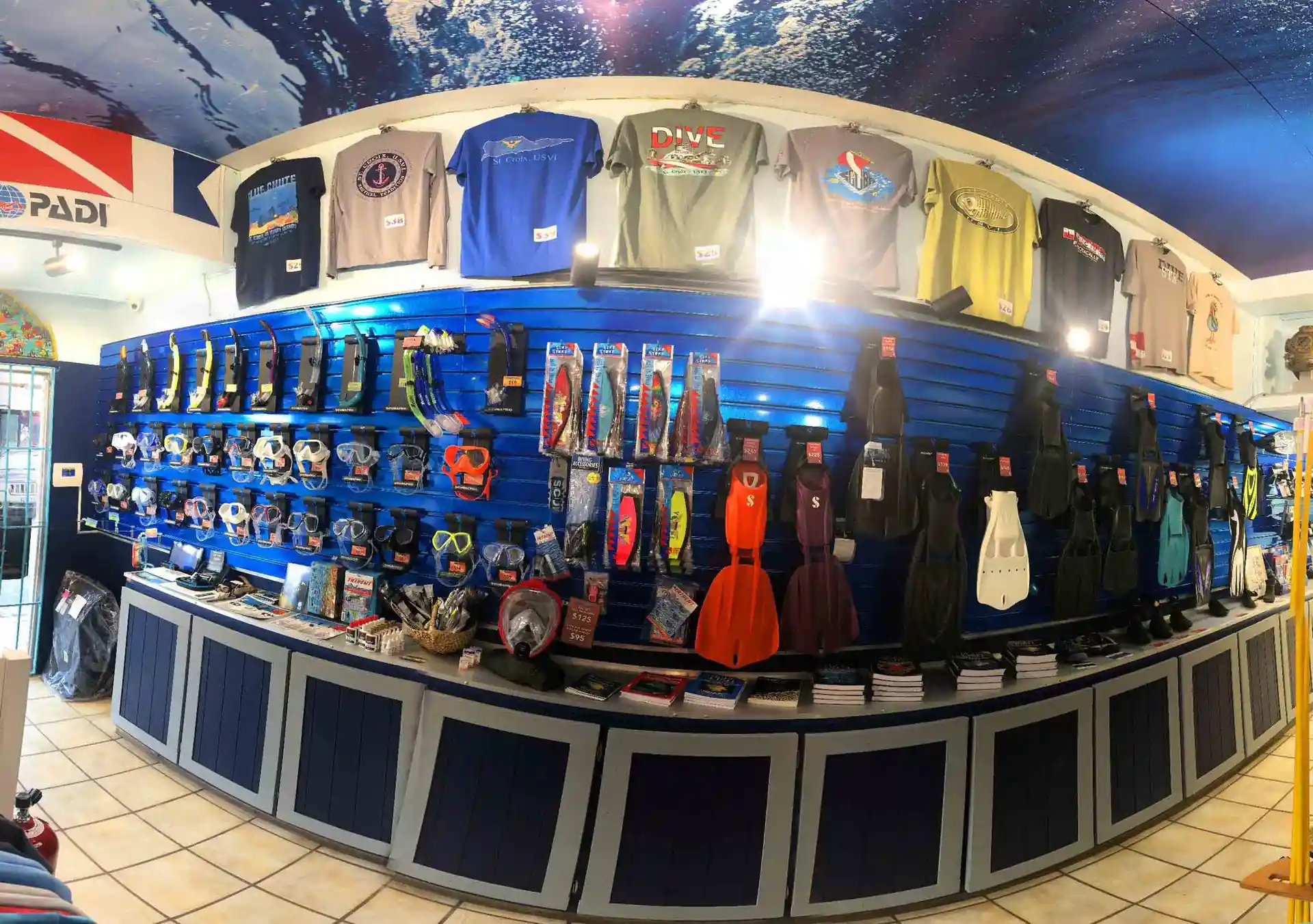 Dive shop photo